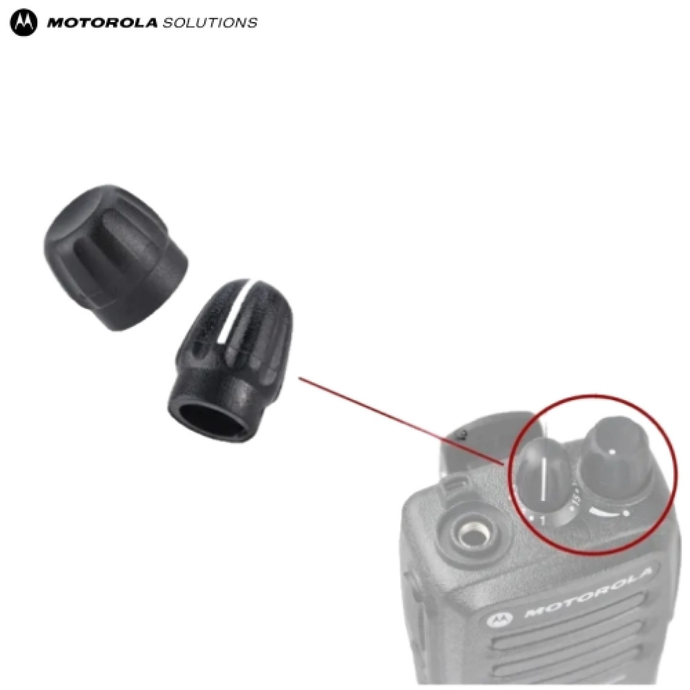 MOTOROLA GP328 GP338 Plus Volume + Channel Knob MOTOROLA GP328 GP338 Plus Volume + Channel Knob
