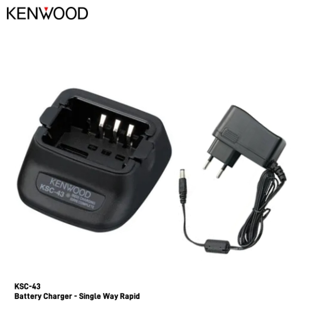 KENWOOD TK2300/TK2400/TK3300/TK3400 KSC-43 Rapid Desktop Charger KENWOOD TK2300/TK2400/TK3300/TK3400 KSC-43 Rapid Desktop Charger