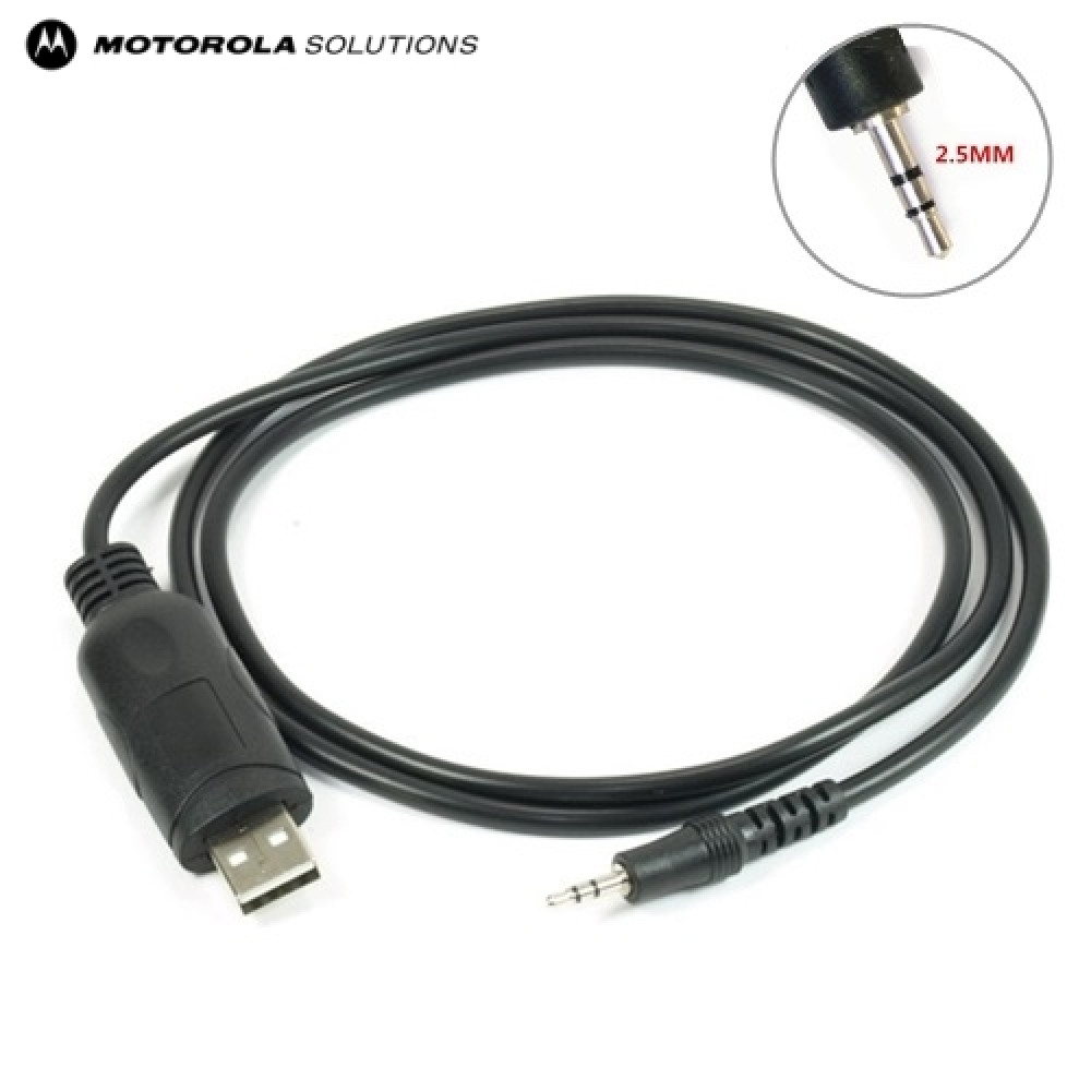 MOTOROLA CP1200 CP1300 CP1600 CP1660 USB Programming Data Cable MOTOROLA CP1200 CP1300 CP1600 CP1660 USB Programming Data Cable