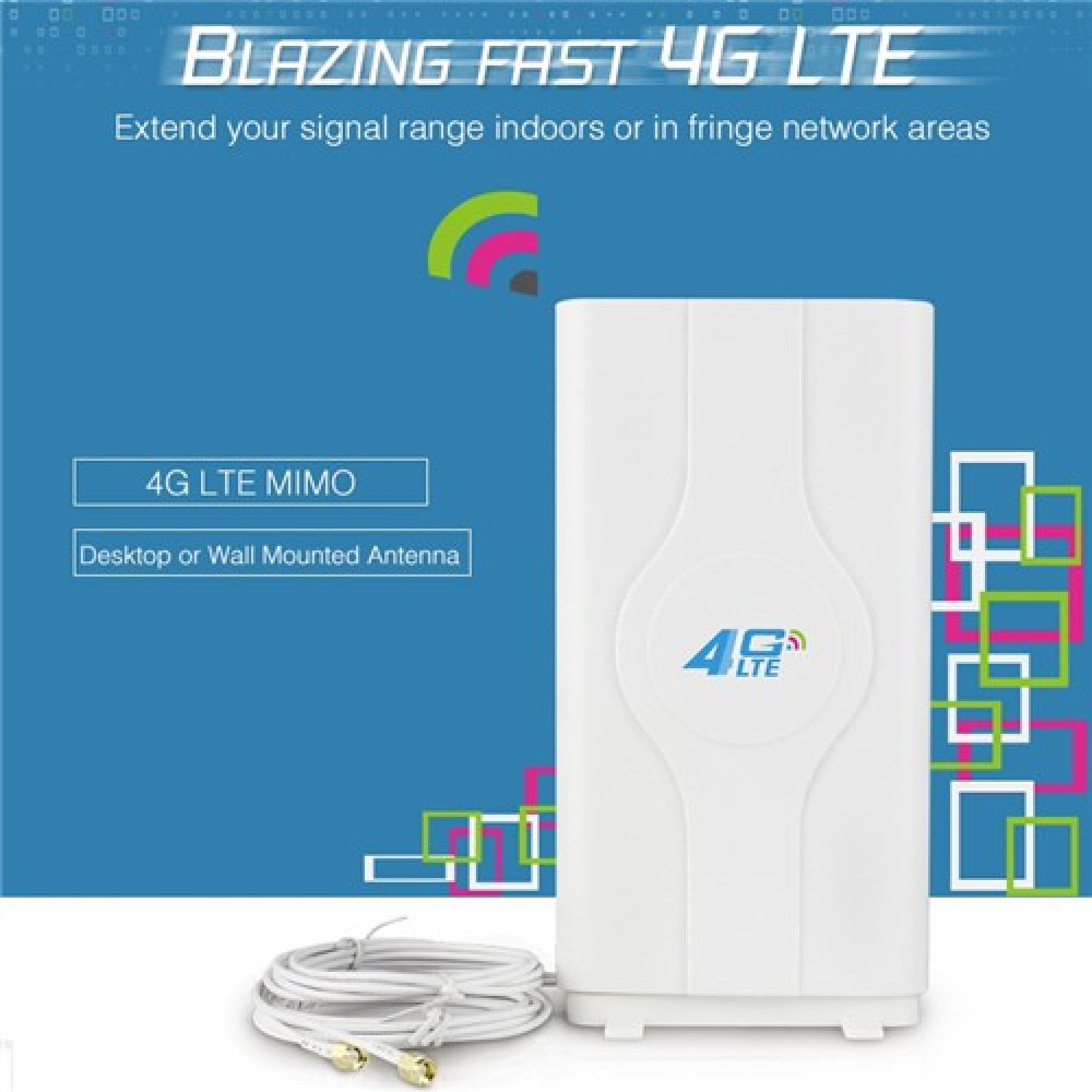 Antenne 3G 4G LTE 700-2600MHz 88dBi - Connecteur Mâle Pour Amplificateur De Signal Mobile