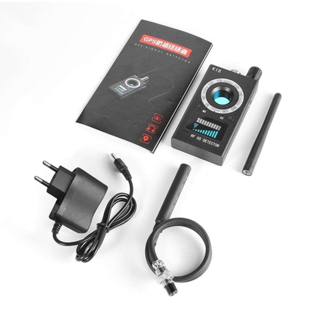 K18 GPS Tracker Finder + Spy Bug Wireless RF Signal Detector