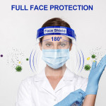 10pc Medical Protective Comfort Sponge Face Shield