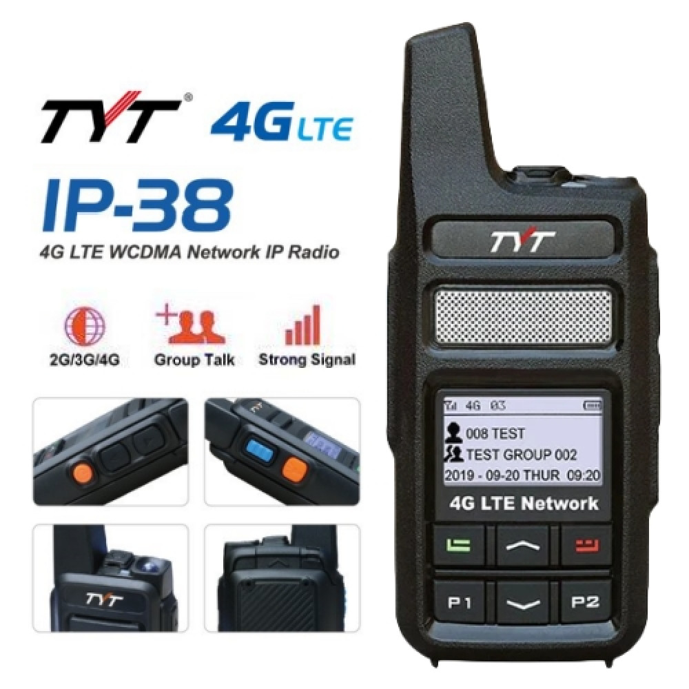 TYT IP-38 Plus 4G LTE GPS Network POC Radio Walkie Talkie (SATU MALAYSIA) TYT IP-38 Plus 4G LTE GPS Network POC Radio Walkie Talkie (SATU MALAYSIA)