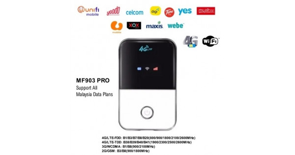 MF903 PRO 4G LTE Portable Pocket WiFi MiFi Router