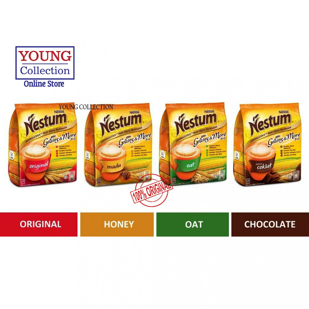 NESTUM 3in1 Original / Coklat 15stik x28g BUY 2 Save More NESTUM 3in1 Original / Coklat 15stik x28g BUY 2 Save More