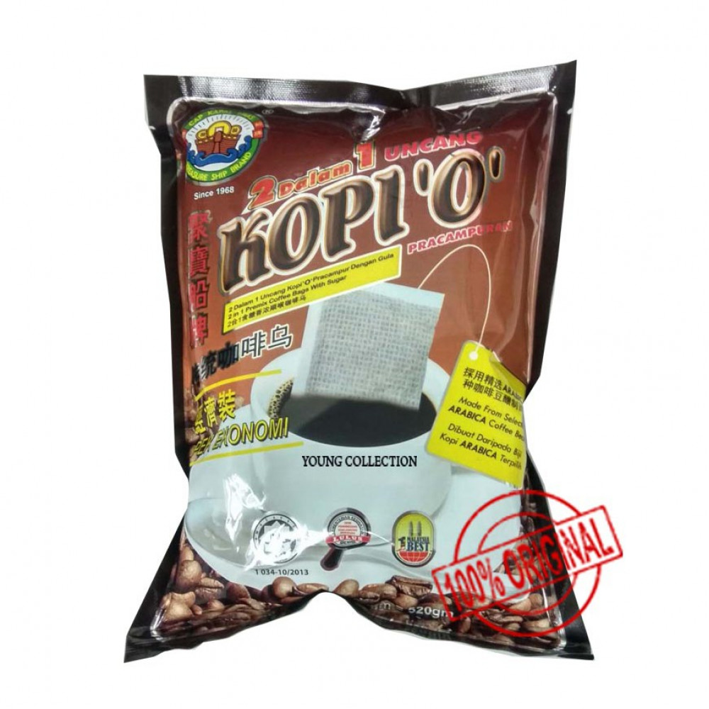 CAP KAPAL EMAS 2 IN 1 KOPI 'O' 聚宝船牌传统咖啡乌 (HALAL & VEGAN) EXP MAC 2020 CAP KAPAL EMAS 2 IN 1 KOPI 'O' 聚宝船牌传统咖啡乌 (HALAL & VEGAN) EXP MAC 2020