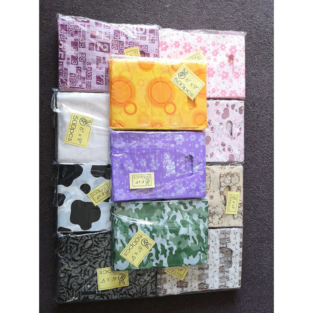 500PCS 6 x 9 inch Plastic Thank You Shopping Bag Packaging Wedding Birthday Party Door Gift 纸袋 500PCS 6 x 9 inch Plastic Thank You Shopping Bag Packaging Wedding Birthday Party Door Gift 纸袋