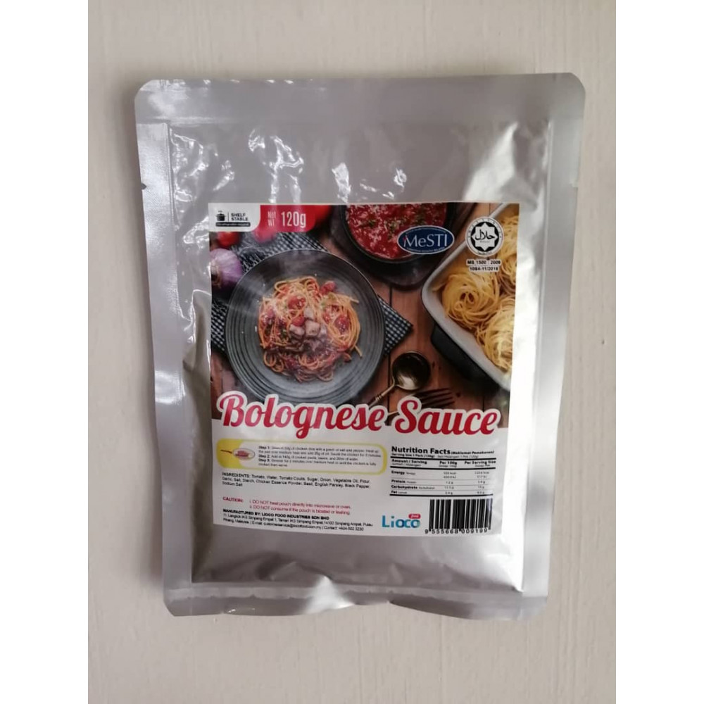 Lioco Food Bolognese Sauce 120gm( Ready to Eat) Lioco Food Bolognese Sauce 120gm( Ready to Eat)