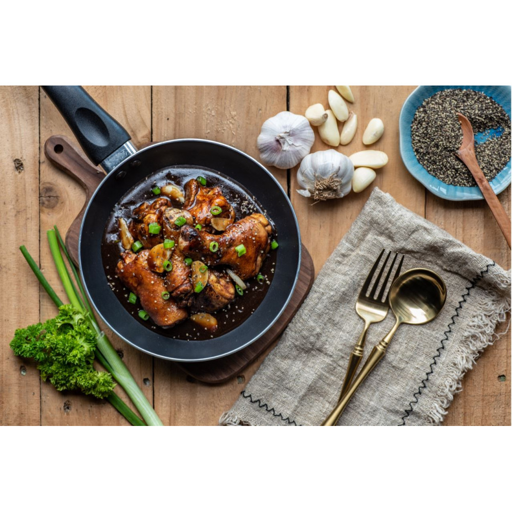 [HALAL Lioco Food] Garlic Black Pepper Paste (Ready To Eat