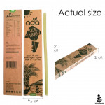 Mokumoku ADA Rice Drinking Straw (EcoFriendly, Go-Green, Biodegradable - Marketplace Harian)