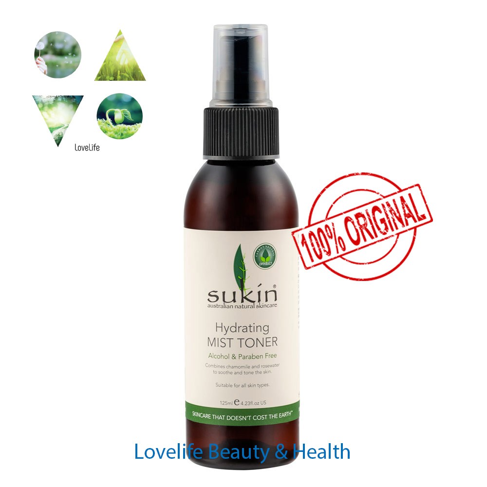 SUKIN Hydrating Mist Toner 125ML BUY 2 SAVE MORE