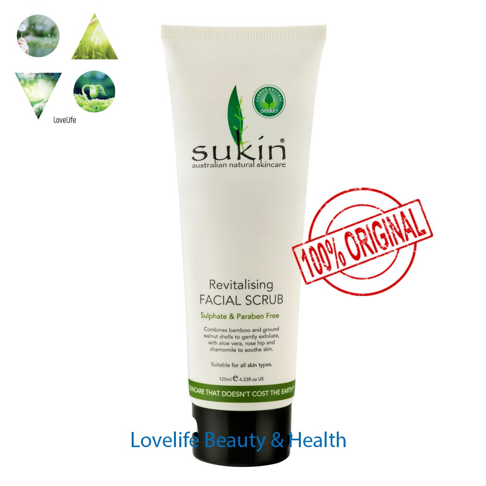 Sukin Revitalizing Facial Scrub 125ml BUY 2 SAVE MORE