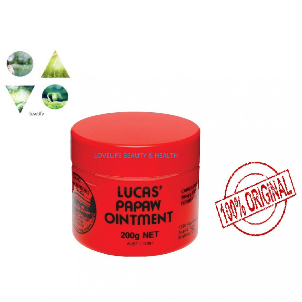 Lucas Paw Paw Ointment 200g (AUD PACK)- PRODUCT - AUSTRALIA PACKING Lucas Paw Paw Ointment 200g (AUD PACK)- PRODUCT - AUSTRALIA PACKING