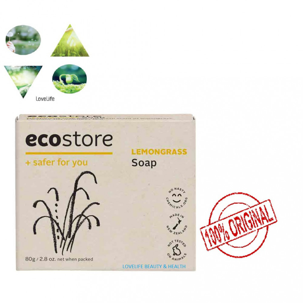 Australia ECOSTORE Lemongrass soap 80g Australia ECOSTORE Lemongrass soap 80g