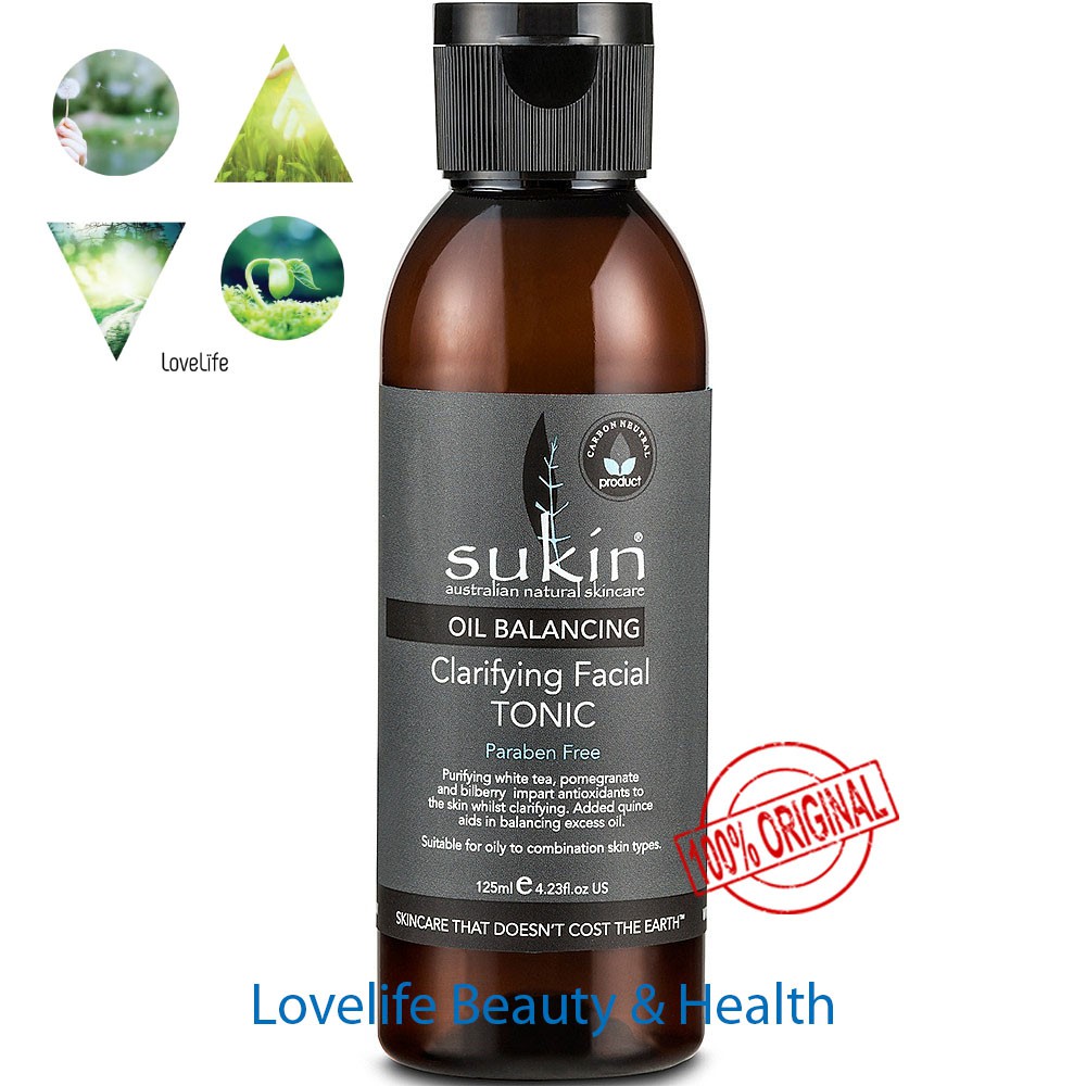 Sukin Oil Balancing Facial Tonic 125ml