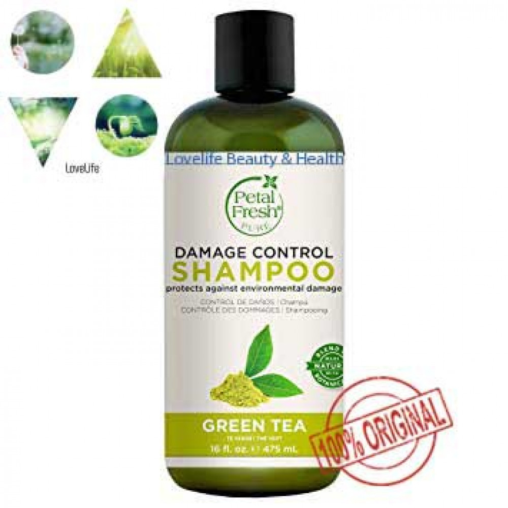 PETAL FRESH Green Tea Shampoo (Damage Control) EXP SEP 2022 PETAL FRESH Green Tea Shampoo (Damage Control) EXP SEP 2022