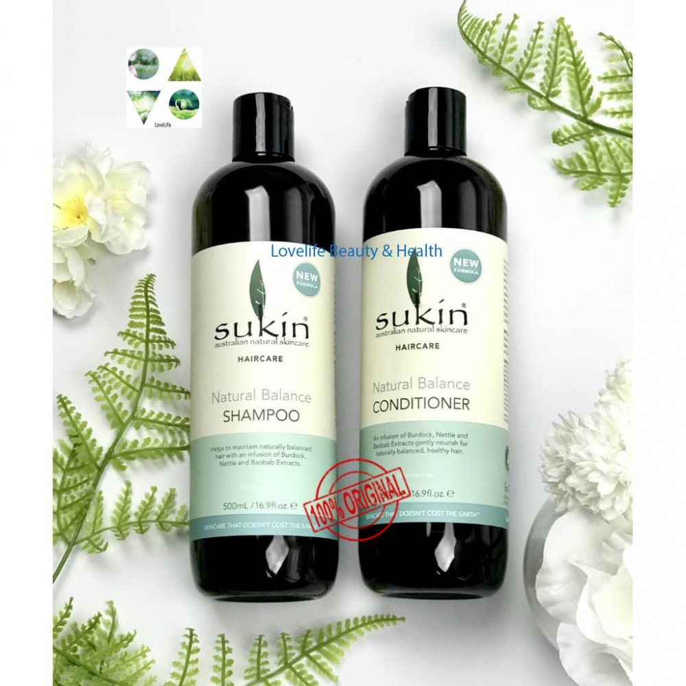 Natural Balance Shampoo /Conditioner Hair Care 500ml