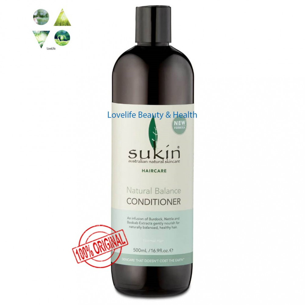 Natural Balance Shampoo Conditioner Hair Care 500ml