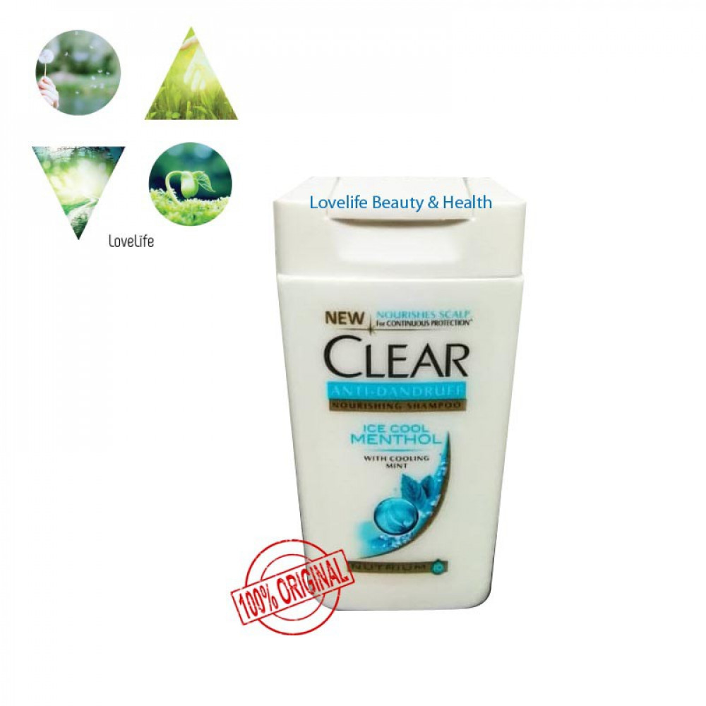 Clear Ice Cool Menthol Anti-Dandruff Shampoo 30ml