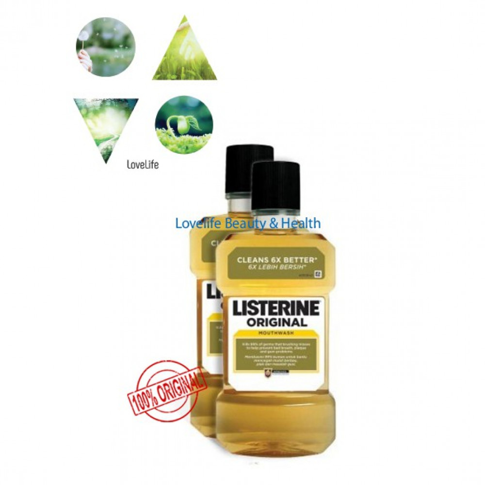 LISTERNINE ORIGINAL Mouthwash (750ml)