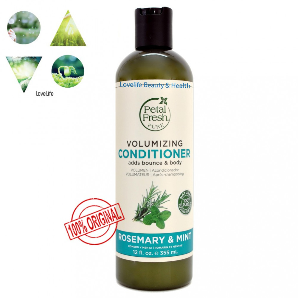 Petal Fresh Volumizing Conditioner: Rosemary & Mint 355ml