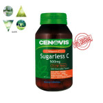 Cenovis Sugarless C 500mg Orange Flavour 100 TABLETS AUSTRALIA IMPORT EXPNOV2019