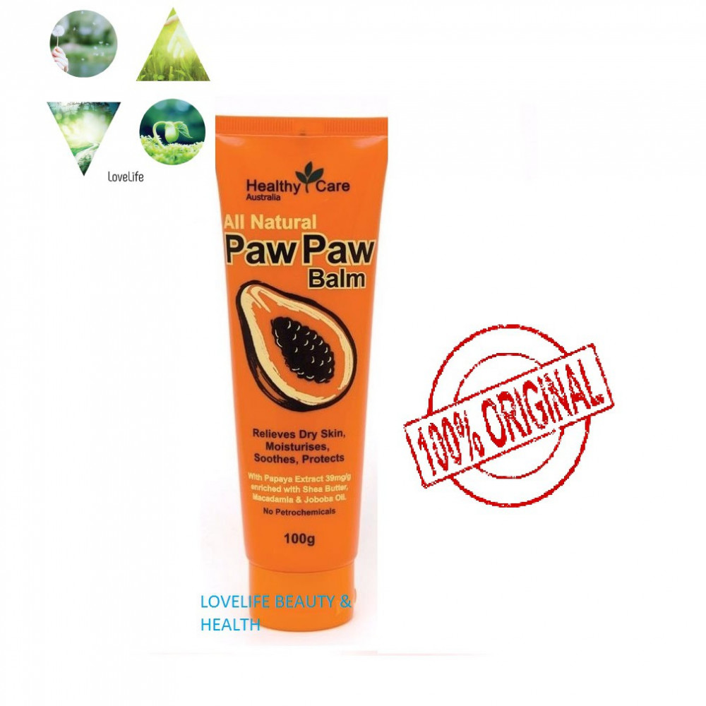 Australia HEALTHY CARE ALL NATURAL PAW PAW BALM 30g