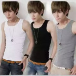 Men Slim Body Shaper Singlet n Lift Vest Slimming Shirt Sport Top