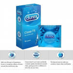 Durex Close Fit Condoms (3'S) or (12'S)