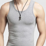 Men comfortable 100% Cotton singlet vest