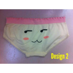 Ready stock (Set of 7) Ladies Underwear Low Waist Panties (Emoji) -7pcs