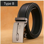 clanlntl classic leather Automatic Belt Buckle