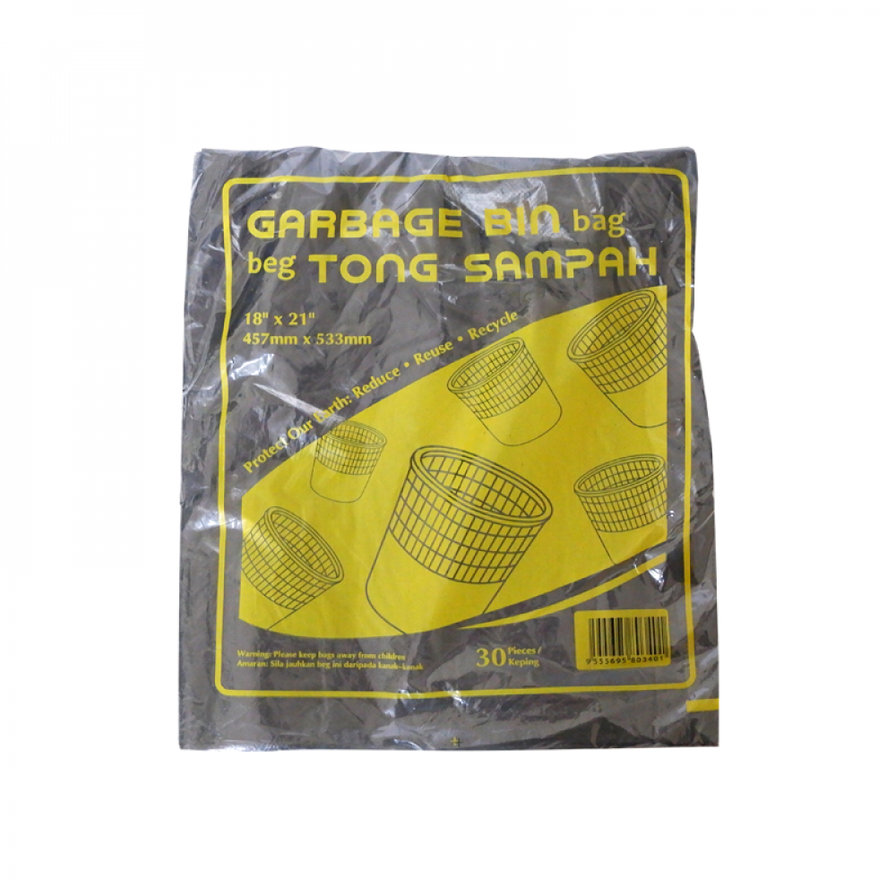 Garbage Bin Bag 18 x 21 30Pieces Garbage Bin Bag 18 x 21 30Pieces