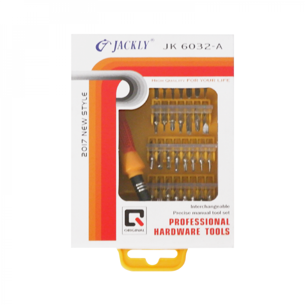 Jackly 32Pcs Pocket Screwdriver Set Code:JK6032-A Jackly 32Pcs Pocket Screwdriver Set Code:JK6032-A