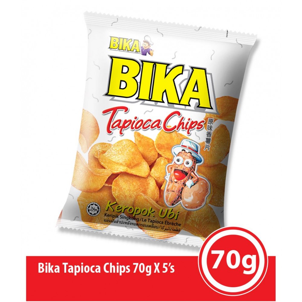 Bika Cracker 70g (Tapioka Chip) Bika Cracker 70g (Tapioka Chip)