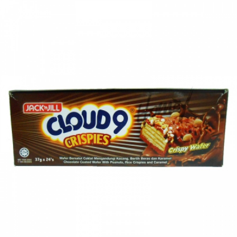 CLOUD 9 CRISPIES WAFER 37G CLOUD 9 CRISPIES WAFER 37G
