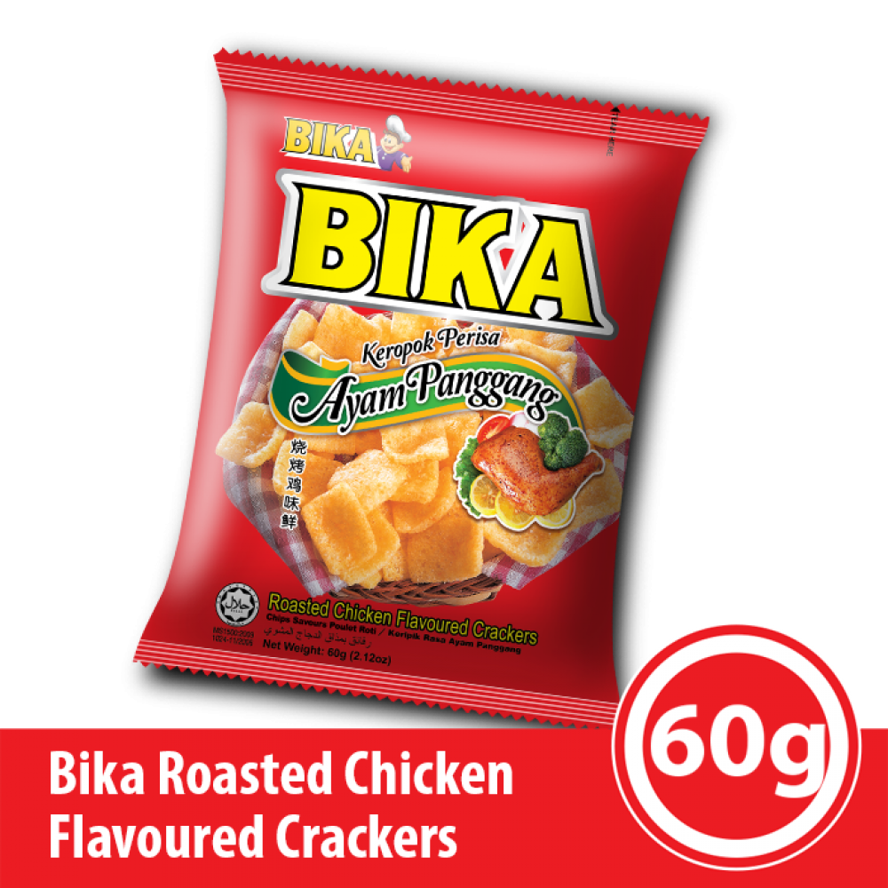 Bika Roasted Chicken 60g Bika Roasted Chicken 60g