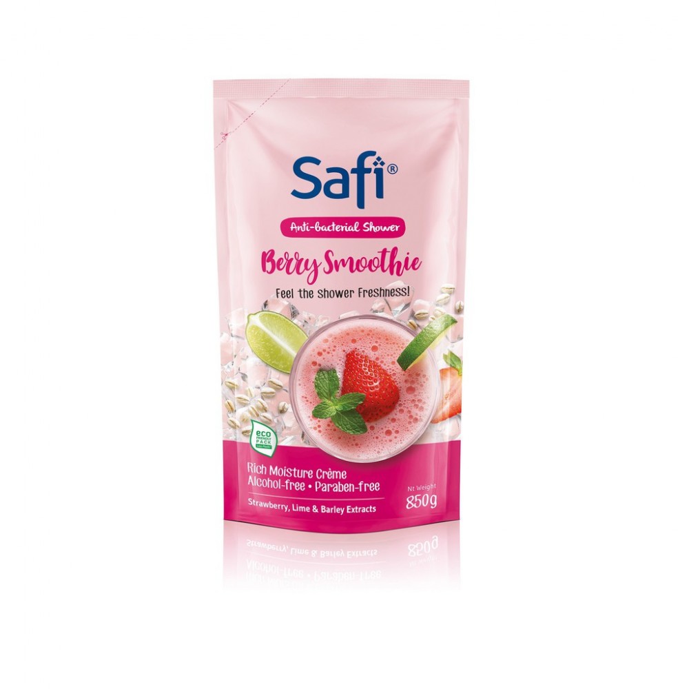 Safi Shower Berry Smoothie 850g (Refill) Safi Shower Berry Smoothie 850g (Refill)