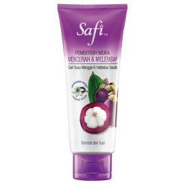 image of Safi Brightening & Moisturising Facial Cleanser With Mangosteen Milk Extract & Habbatus Sauda 100g