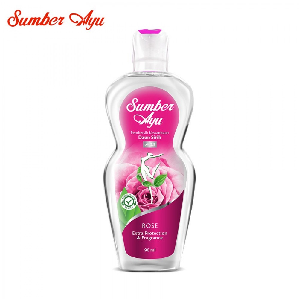 Sumber Ayu Pembersih Kewanitaan Daun Sirih - Rose 90ml Sumber Ayu Pembersih Kewanitaan Daun Sirih - Rose 90ml