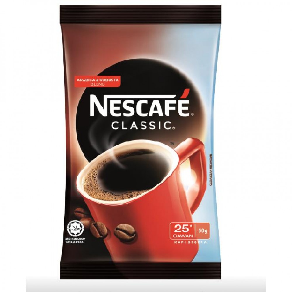 Nescafé Classic Coffee Refill Pack 50g Nescafé Classic Coffee Refill Pack 50g