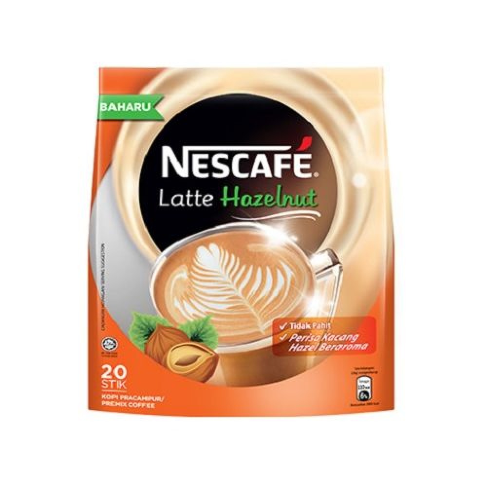 Nescafé Latte Hazelnut (20's x 24g) Nescafé Latte Hazelnut (20's x 24g)