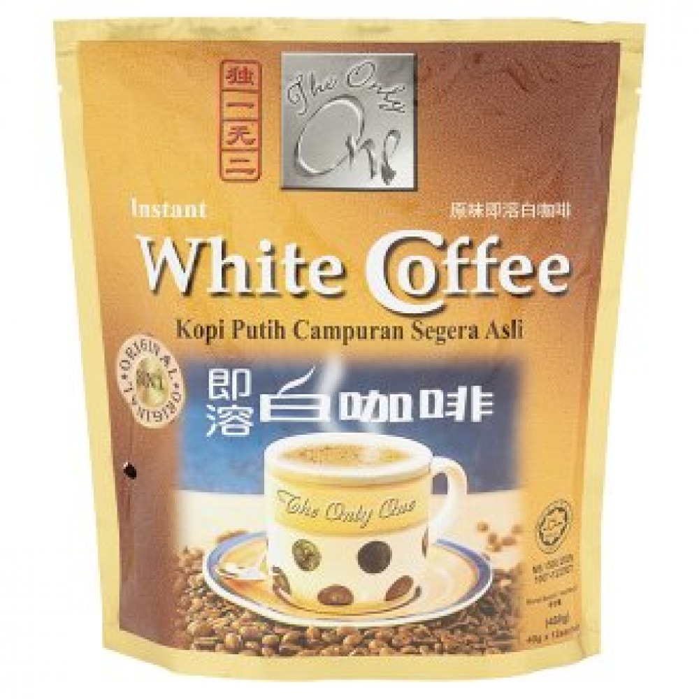 The Only One 3 in 1 Original Instant White Coffee (12's x 40g) The Only One 3 in 1 Original Instant White Coffee (12's x 40g)