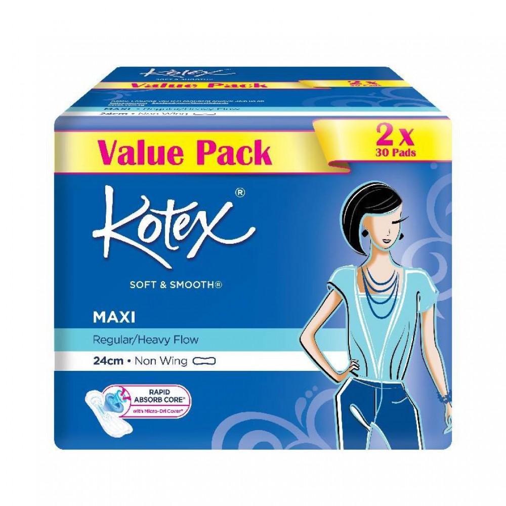 KOTEX MAXI 2*30'S KOTEX MAXI 2*30'S