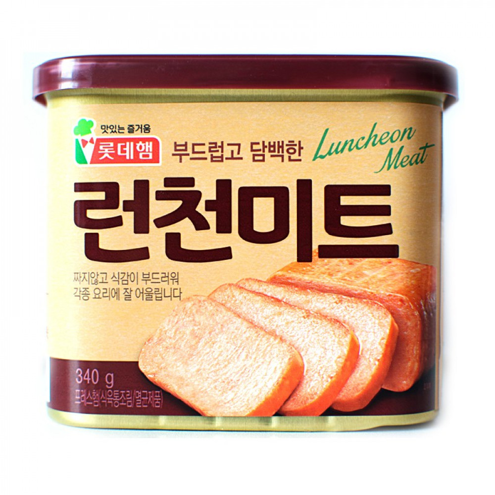lotte luncheon meat 340g lotte luncheon meat 340g