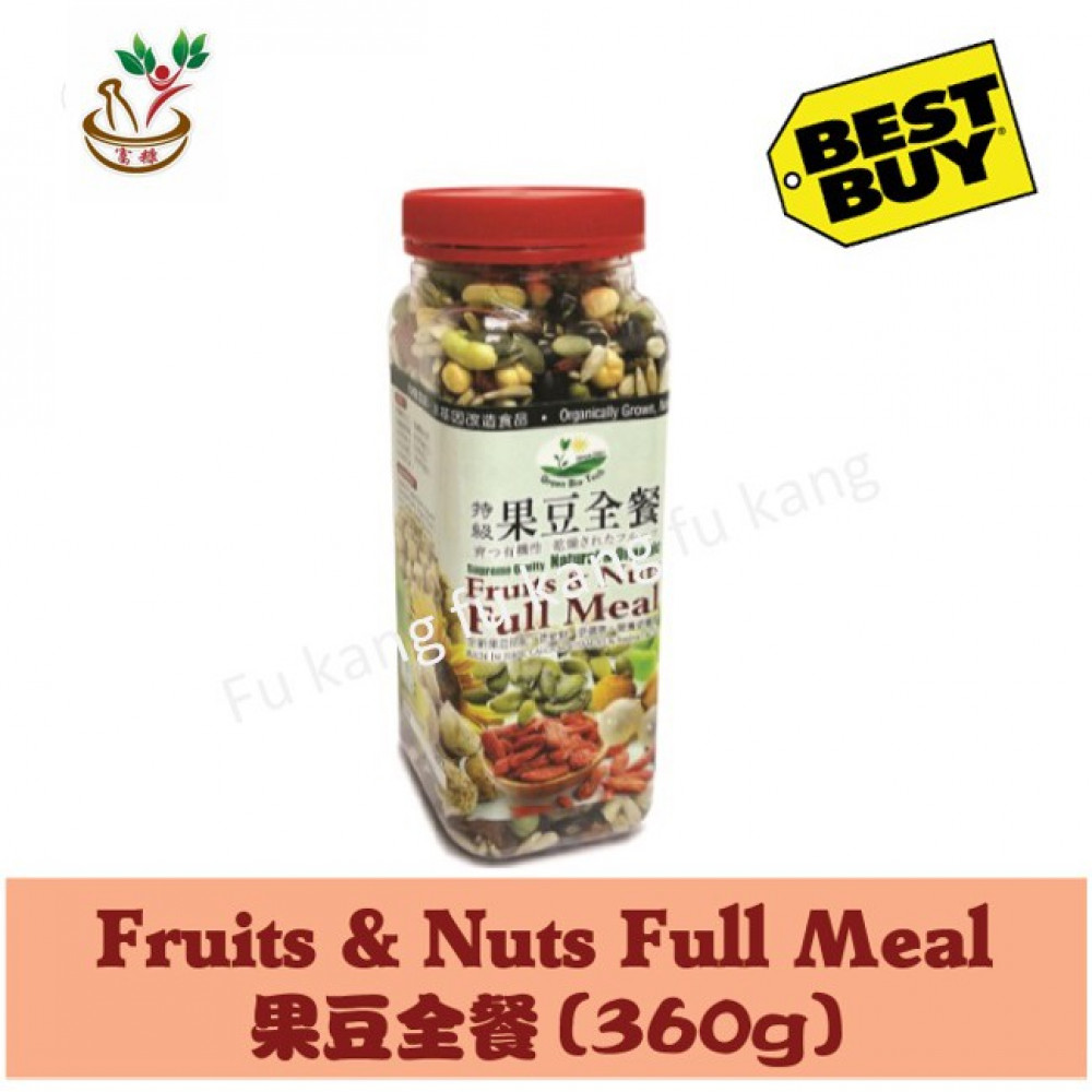 GBT Organic Fruits & Nuts Full Meal 果豆全餐 360gm GBT Organic Fruits & Nuts Full Meal 果豆全餐 360gm
