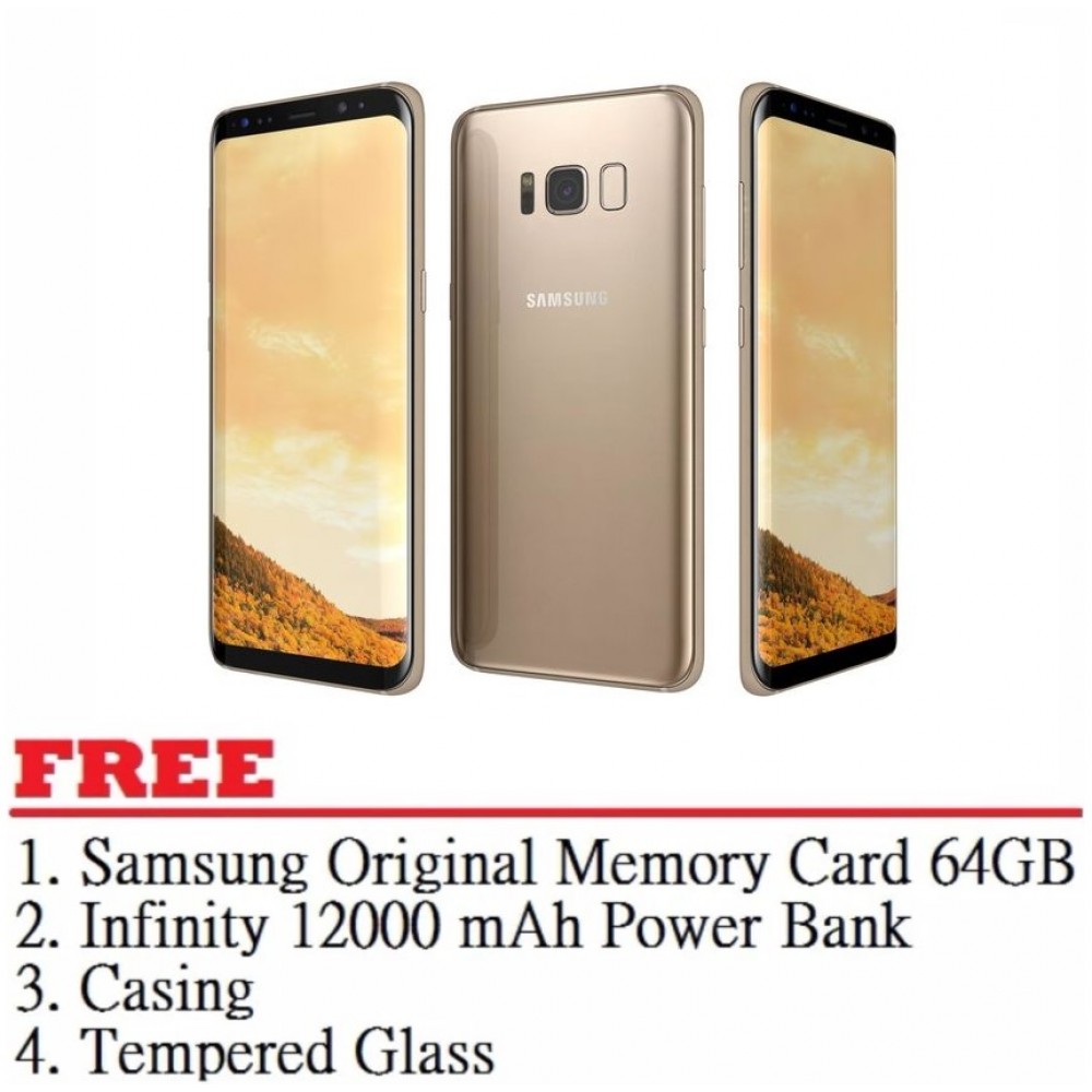 Samsung Galaxy S8 Plus 64GB (Maple Gold) - Malaysia Set Samsung Galaxy S8 Plus 64GB (Maple Gold) - Malaysia Set