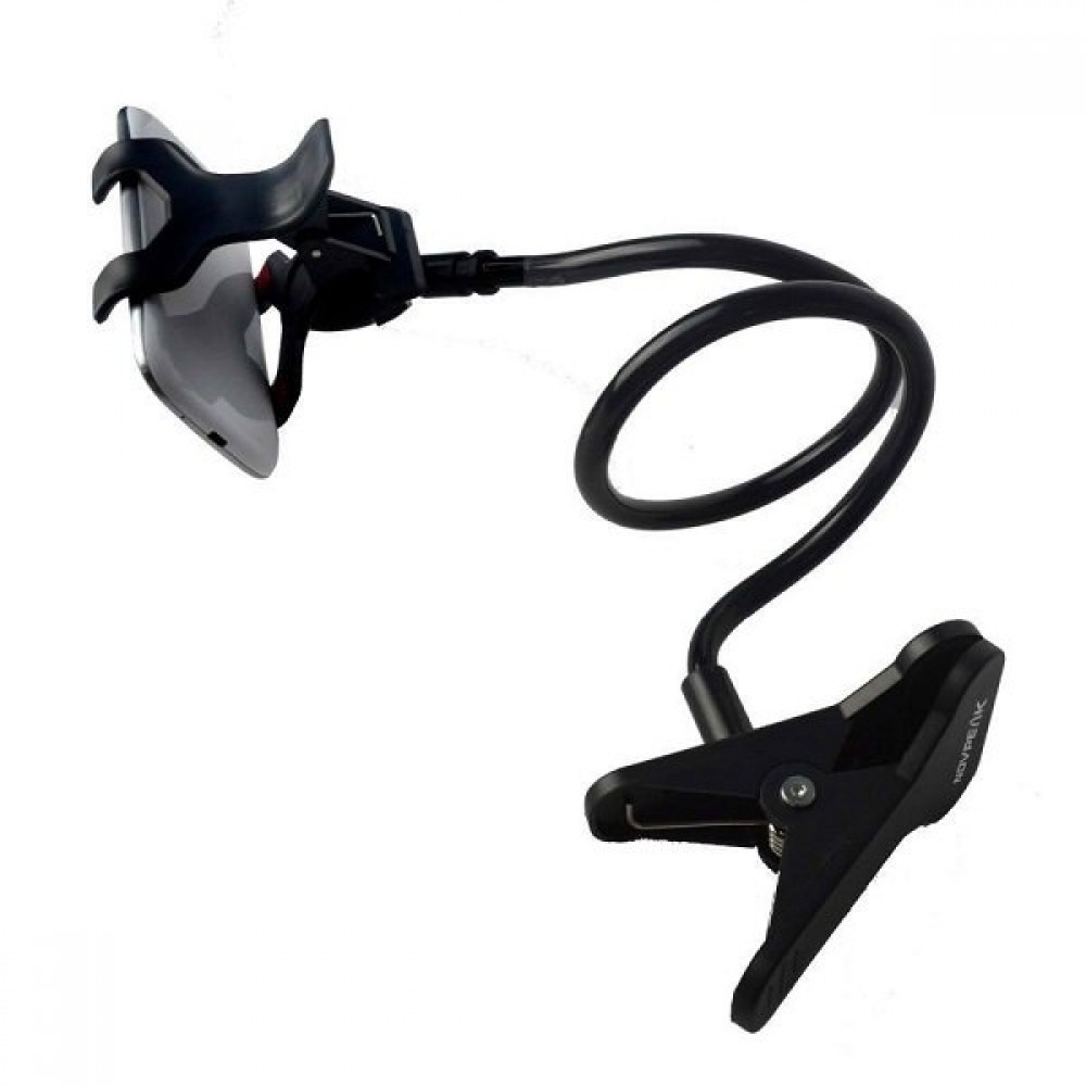 Universal Lazy Pod Bracket Holder for Smartphones - Black Universal Lazy Pod Bracket Holder for Smartphones - Black