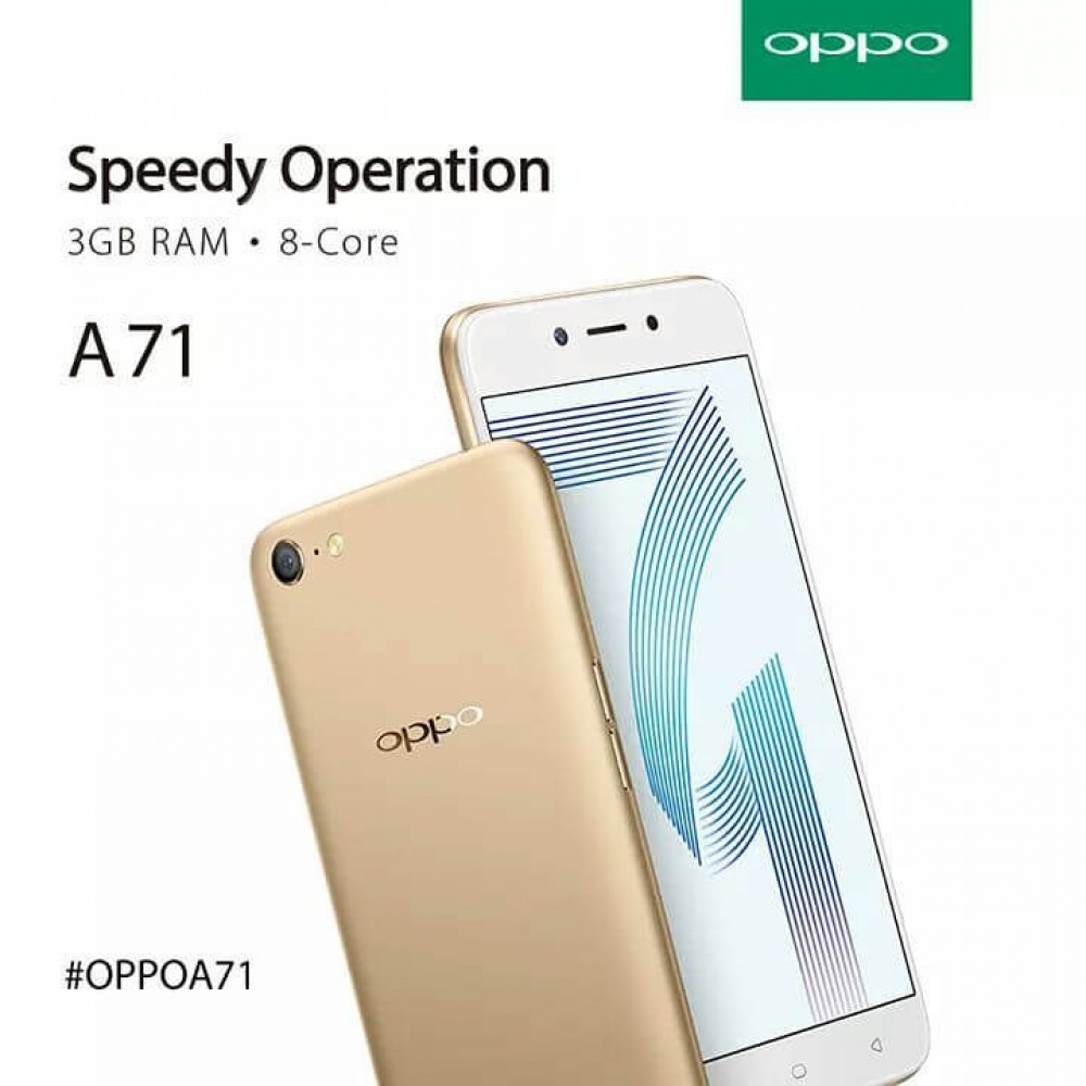 Oppo A71 16GB - Malaysia Set Oppo A71 16GB - Malaysia Set