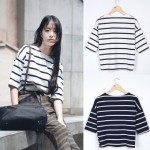 (MY-Ready Stock) Korean Striped Tee Batch 2 LH16